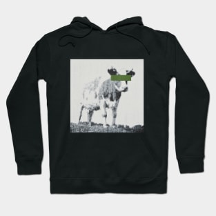 PIXEL COW ARTWORK "Long billion = 1 888000000L;" Hoodie